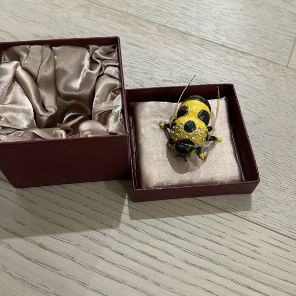 Bumble bee decorative Ceramic and metal painted - Picture 5 of 5